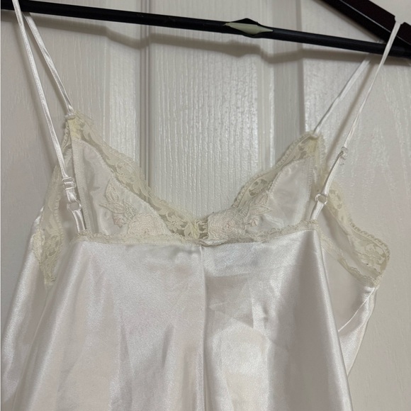 Vintage Nordstrom White Satin Lace Teddy Bodysuit Size 6/M – Made in Hong Kong - Picture 7 of 12